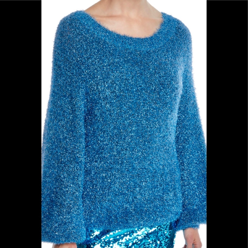 alice + olivia Lisha Boat Neck Pullover